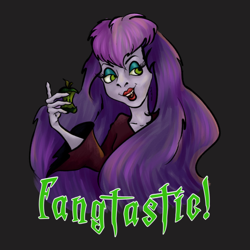 Sibella Dracula It_s Fangtastic T-Shirt by cm-arts | Artistshot