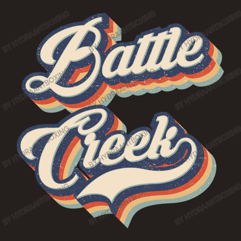 I Love Battle Creek City Usa Retro Vintage Tank Top by HydraAntBoxing | Artistshot