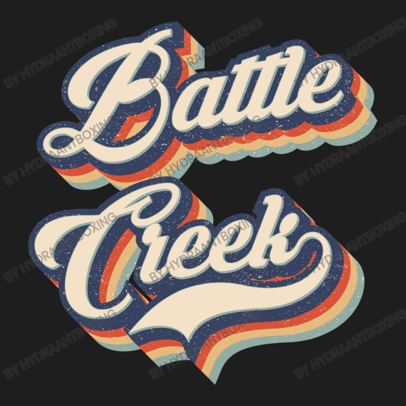 I Love Battle Creek City Usa Retro Vintage Classic T-shirt by HydraAntBoxing | Artistshot