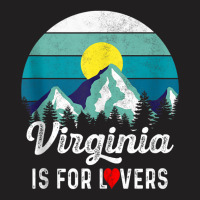 Vintage Virginia Is For The Lovers For Men, Women Tank Top T-shirt | Artistshot