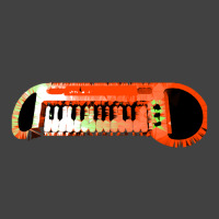 Retro Red Keyboard Synthesiser - Glitchy Mix Vintage T-shirt | Artistshot