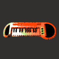 Retro Red Keyboard Synthesiser - Glitchy Mix Champion Hoodie | Artistshot