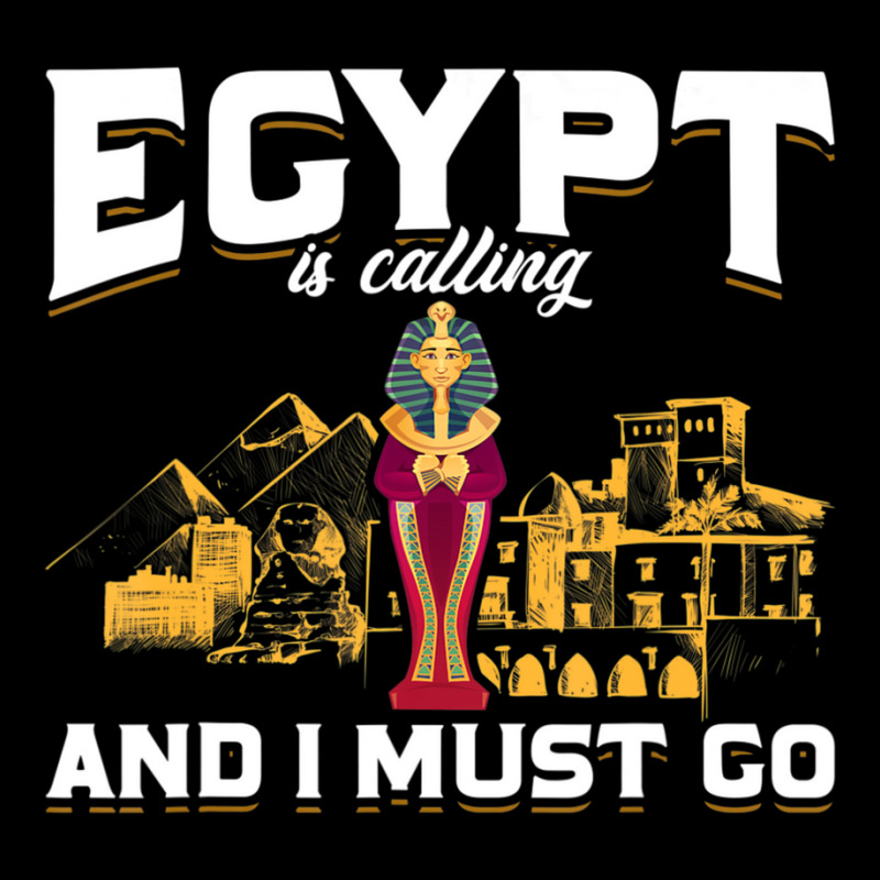 Egypt Is Calling And I Must Go Egypt Long Sleeve Baby Bodysuit | Artistshot