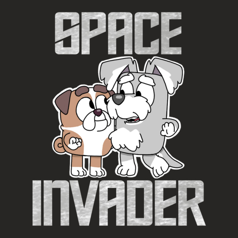 Space Invader Ladies Fitted T-Shirt by TIMOTHYLAVINE | Artistshot