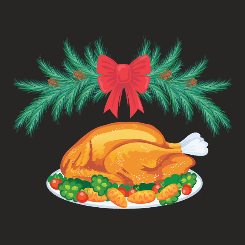 Holiday Dinner! Ladies Fitted T-shirt | Artistshot