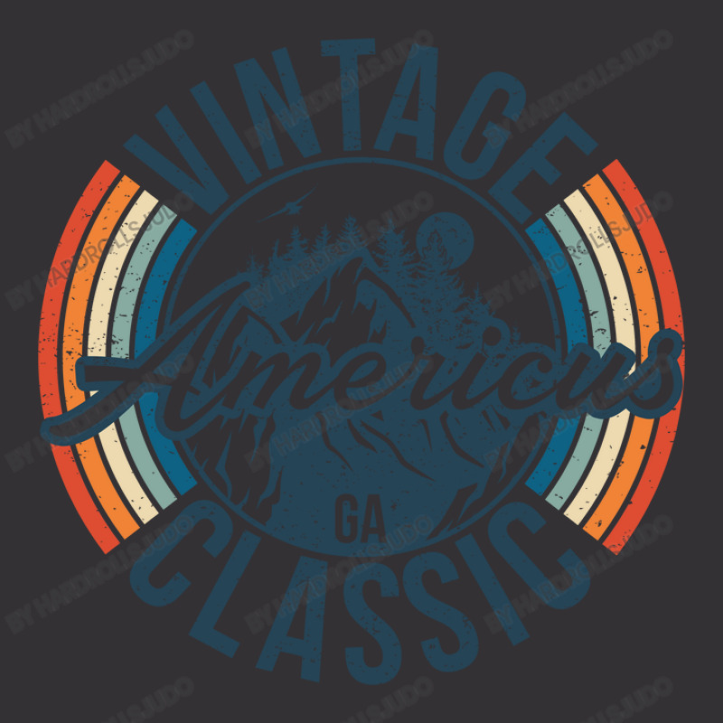 I Love Americus Georgia Retro Vintage Classic Limited Edition Vintage Hoodie | Artistshot