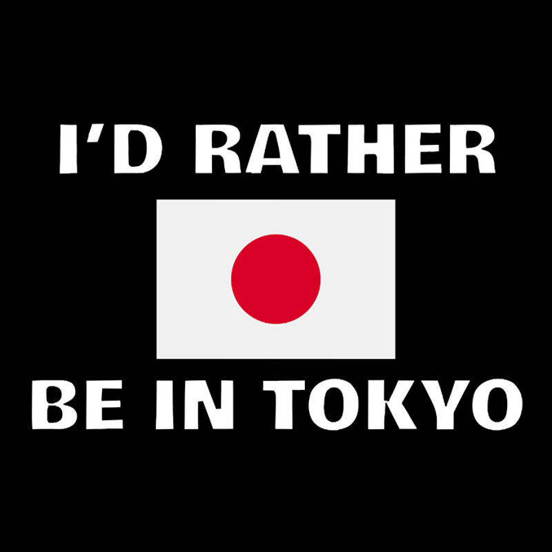 Id Rather Be In Tokyo Japan Flag Adjustable Cap | Artistshot