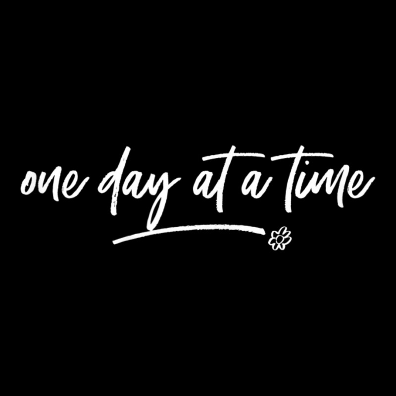 Womens One Day At A Time Positive Motivational Quote Saying, Women Adjustable Cap by cm-arts | Artistshot