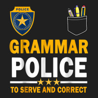 Funny English Teacher Grammar Police T Shirt Ladies Polo Shirt | Artistshot