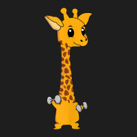 Giraffe Camelopard Lifting Gym Motivation Classic T-shirt | Artistshot