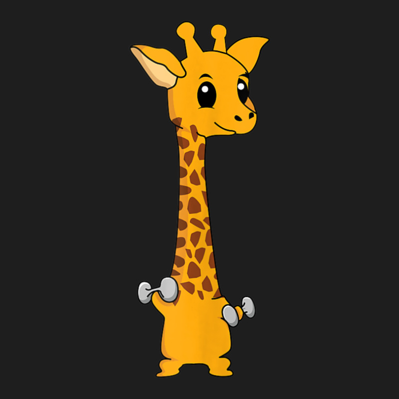 Giraffe Camelopard Lifting Gym Motivation Classic T-shirt by cm-arts | Artistshot