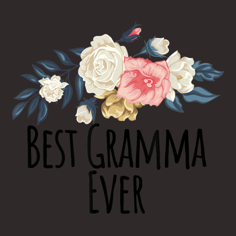 Floral Flowers Best Gramma Ever Saying Sarcasm Racerback Tank | Artistshot