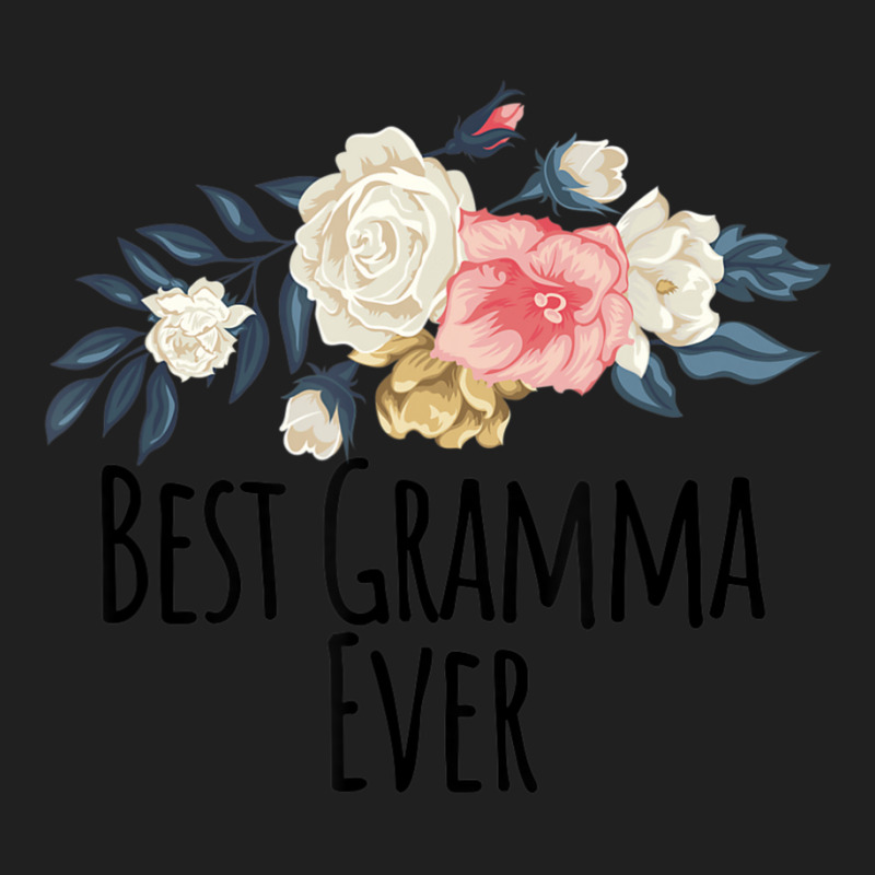 Floral Flowers Best Gramma Ever Saying Sarcasm Ladies Polo Shirt | Artistshot