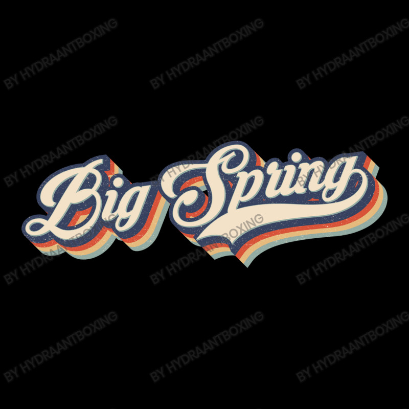 I Love Big Spring City Usa Retro Vintage Adjustable Cap | Artistshot