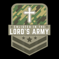 Enlisted In The Lord's Army Faith Religious Cross Toddler Sweatshirt | Artistshot