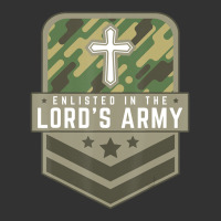 Enlisted In The Lord's Army Faith Religious Cross Baby Bodysuit | Artistshot