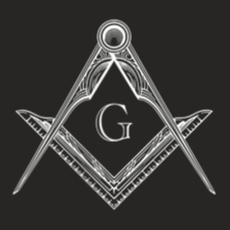 Freemason Symbol Square & Compass Grand Lodge Masonic Ladies Fitted T-Shirt by cm-arts | Artistshot