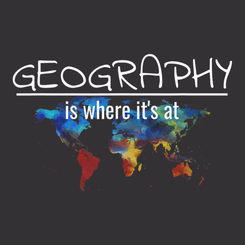 Geography Teacher Earth Day Is Where It's At Vintage Short | Artistshot