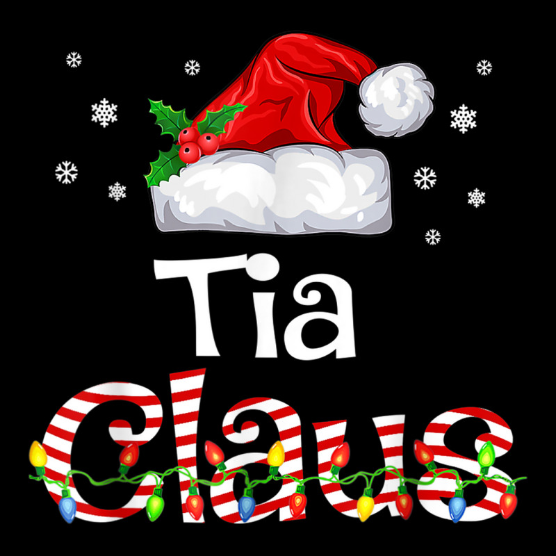 Tia Claus Christmas Pajama Family Matching Xmas Light Baby Tee by Posh | Artistshot