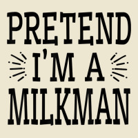 Pretend Im A Milkman Lazy Easy Quick Funny Halloween Costume T Shirt Cropped Hoodie | Artistshot