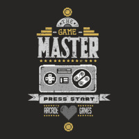 Game Master Gaming Arcade Video Gamer Ladies Fitted T-shirt | Artistshot