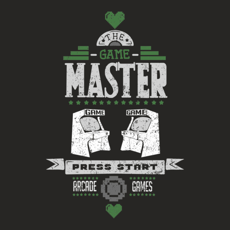 Game Master Gaming Press Start Arcade Gamer Ladies Fitted T-Shirt by IrvetteDove | Artistshot