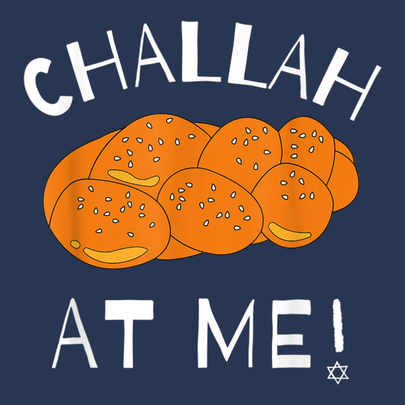 Challah At Me Rosh Hashanah Jewish Hanukkah Men Denim Jacket | Artistshot