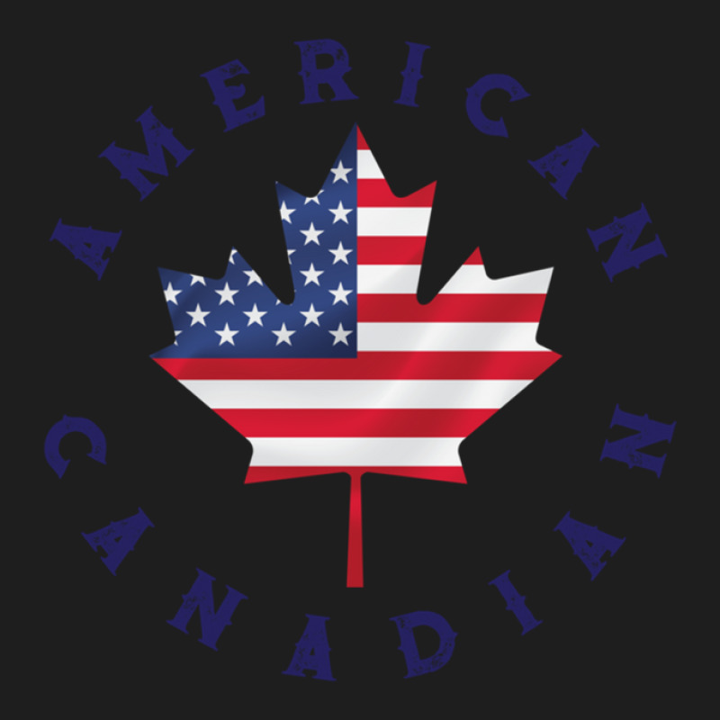 American Canadian Root Pride Flag Classic T-shirt by CathyCurry | Artistshot