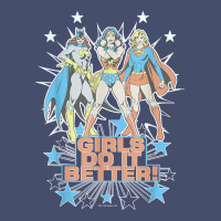 Wonder Woman Supergirl Batgirl Girls Do It Better T Shirt Vintage Short | Artistshot