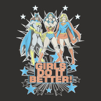 Wonder Woman Supergirl Batgirl Girls Do It Better T Shirt Champion Hoodie | Artistshot