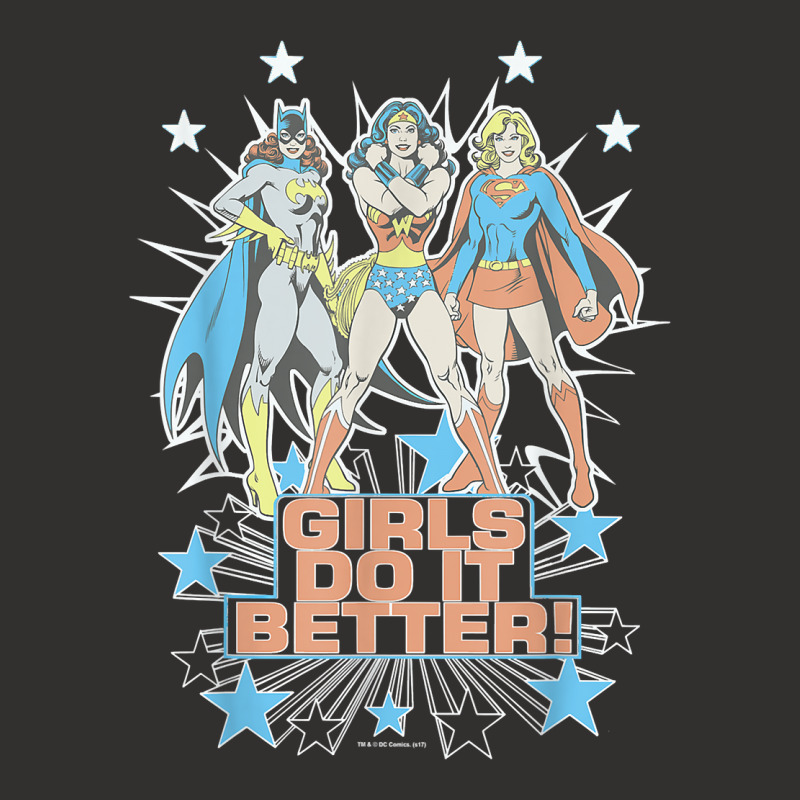 Wonder Woman Supergirl Batgirl Girls Do It Better T Shirt Champion Hoodie | Artistshot