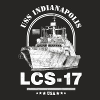 Uss Indianapolis Lcs-17 Ladies Fitted T-shirt | Artistshot