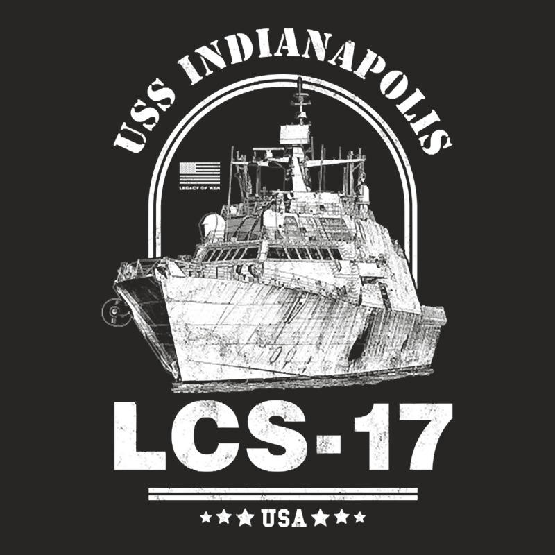 Uss Indianapolis Lcs-17 Ladies Fitted T-Shirt by degreesgunner | Artistshot