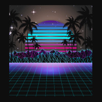 Synthwave T  Shirt Fascinating Dusk Retrowave T  Shirt Crop Top | Artistshot