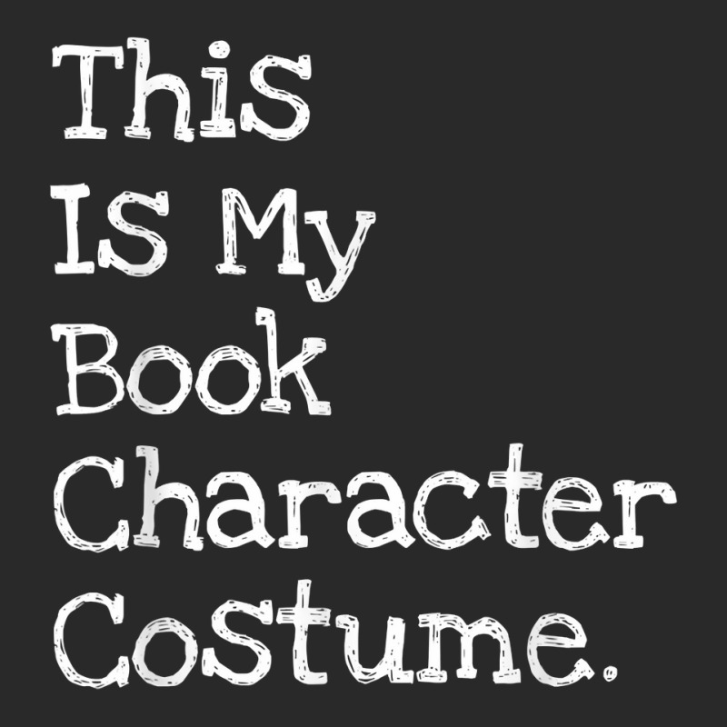 This Is My Book Character Costume Funny Halloween T Shirt Printed Hat | Artistshot