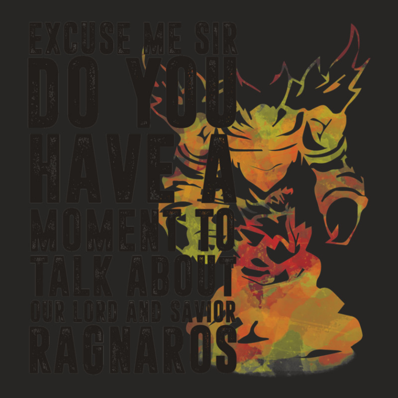 Ragnaros-game Wordart Ladies Fitted T-Shirt by ConnieKunkle | Artistshot