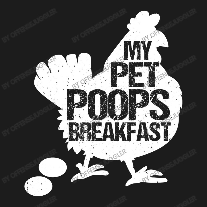 Chicken Cock Cute Toddler Chicken Butt My Pet Poops Breakfast Chicken Hoodie & Jogger set by offensejuggler | Artistshot