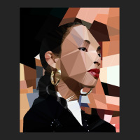 Smooth Operator   Low Poly Portrait 3/4 Sleeve Shirt | Artistshot