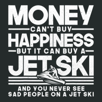 Jetski Happiness Water Sports Design Women's Triblend Scoop T-shirt | Artistshot