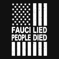 Fauci Lied People Died Graphic Youth T-shirt | Artistshot