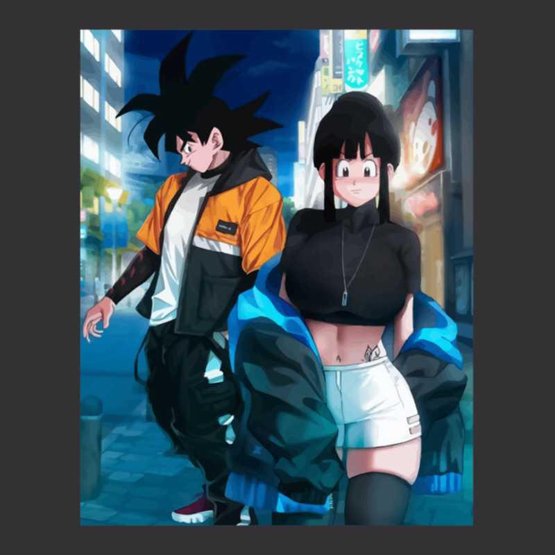 Goku And Chichi Drip A Gift Vintage Hoodie | Artistshot