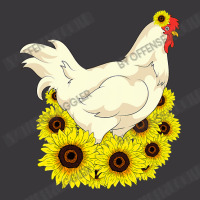 Chicken Cock Yellow Flower Hippie Sunflower Farm Animal Lover Chicken Ladies Curvy T-shirt | Artistshot