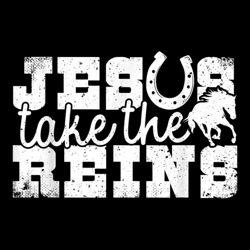 Jesus Take The Reins Powerful Christian Message Adjustable Cap | Artistshot