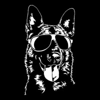 Belgian Malinois Mom T  Shirt Belgian Malinois Sunglasses Cool Dog T V-neck Tee | Artistshot