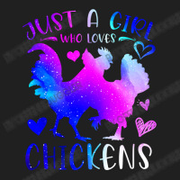 Chicken Cock Just A Girl Who Loves Chickens Chicken Themen Girls 116 H Ladies Polo Shirt | Artistshot