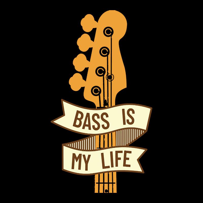 Bass Headstock T  Shirt Bass Is My Life Bass Guitar Headstock T  Shirt Adjustable Cap by umurray372 | Artistshot