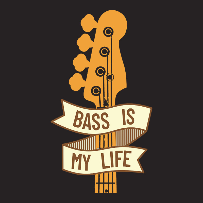 Bass Headstock T  Shirt Bass Is My Life Bass Guitar Headstock T  Shirt Vintage Cap by umurray372 | Artistshot