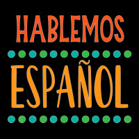 Hablemos Espanol Bilingual Spanish Teacher Maternity Scoop Neck T-shirt | Artistshot