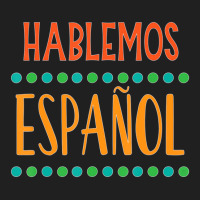 Hablemos Espanol Bilingual Spanish Teacher Ladies Polo Shirt | Artistshot