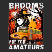 Womens School Bus Driver Witch Brooms Are For Amateurs Halloween Exclusive T-shirt | Artistshot